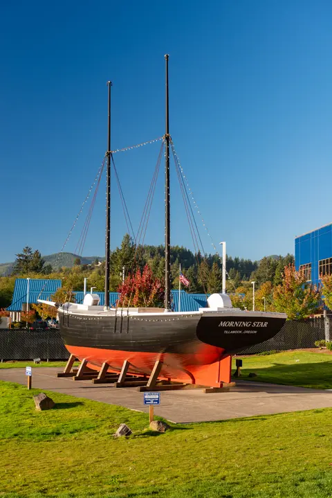 Morning Star boat at Tillamook Creamery.