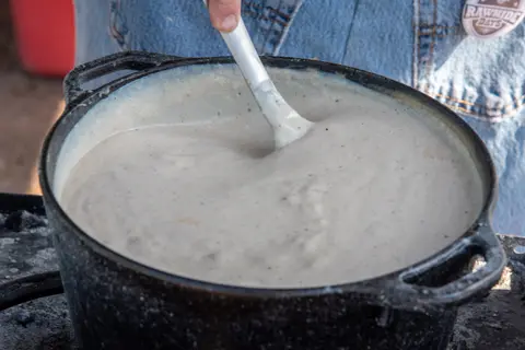 Chuck wagon cooking, Tucumcari Rawhide Days.