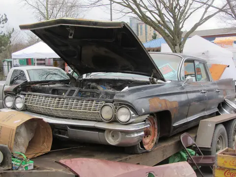 Vintage car, Early Bird Swap Meet.