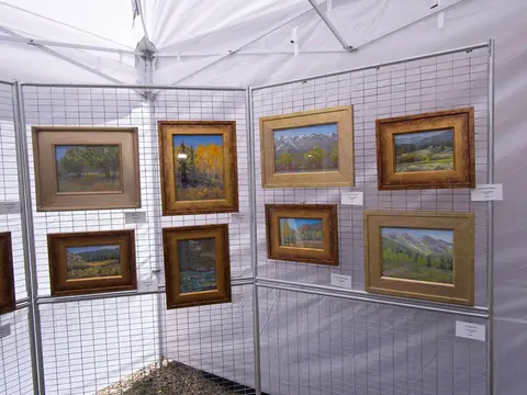 Art display, Durango Open Studio Tour.