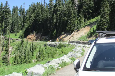Chinook Scenic Byway near Tipsoo Lake.