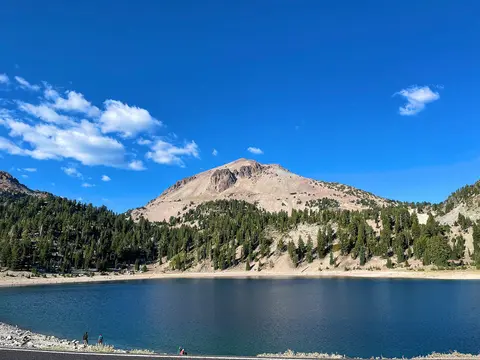 Lake Helen along Lassen Scenic Byway.
