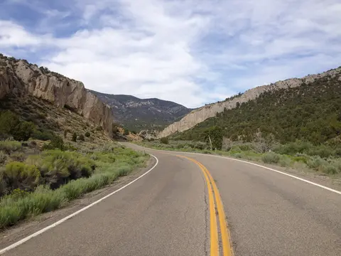 Steptoe Creek Road, Cave Lake State Park.