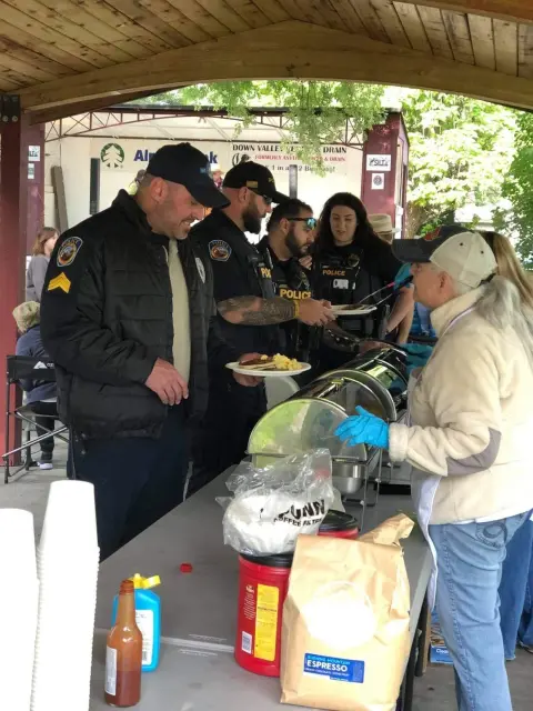 Pancake breakfast, Silt Heyday.