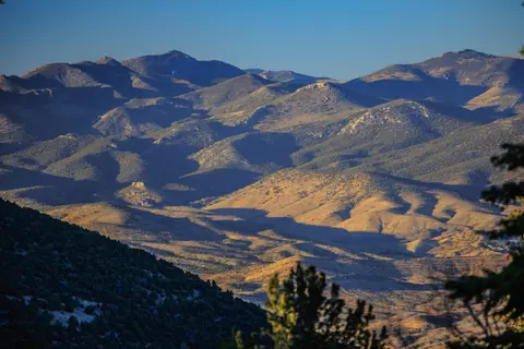 Mountain view from Wheeler Peak Scenic Drive.