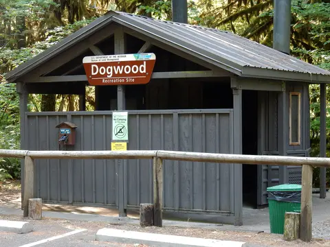 Dogwood Recreation Site, Quartzville Back Country Byway.