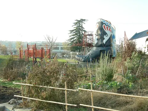 Giant cowboy boot, Hat 'n' Boots.