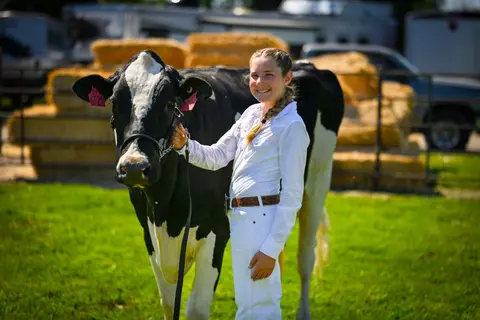 Livestock exhibition, Elmore County Fair & Rodeo.