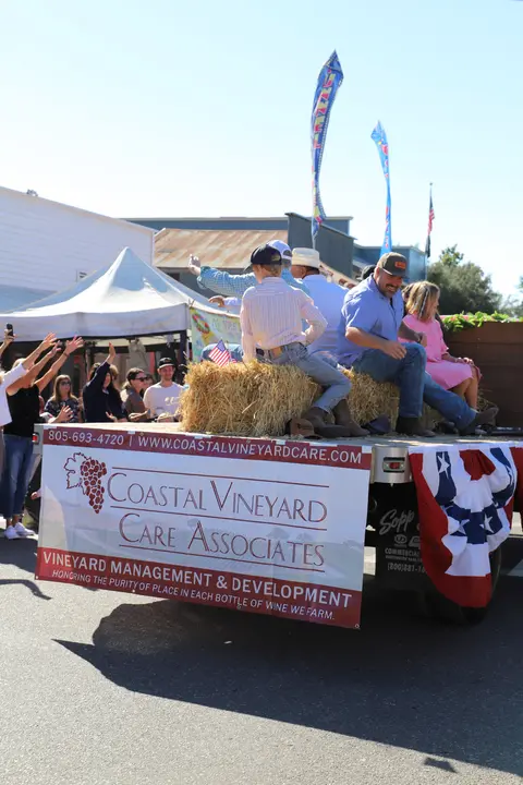 Parade float, Los Olivos Day in the Country.