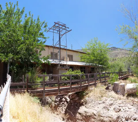 Old power plant, Childs Trailhead.