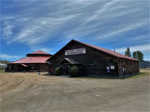 Grounds of Madison County Fair & Rodeo.