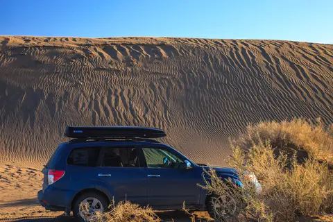 Dunes along Christmas Valley Back Country Byway.