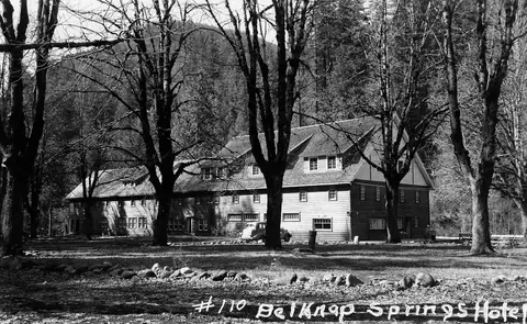 Belknap Springs Hotel, Belknap Hot Springs.