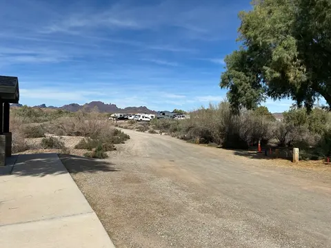 Crossroads Campground, Parker Dam Road Back Country Byway.