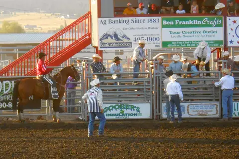 Rodeo arena, Last Chance Stampede & Fair.
