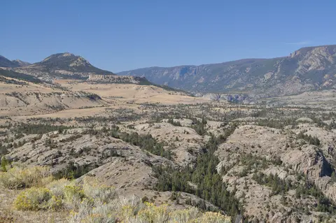 Mountain landscape, Chief Joseph Scenic Byway.