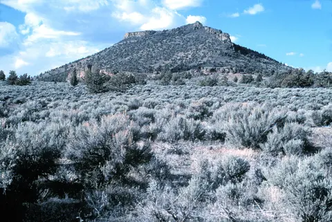 Table Rock along Outback Scenic Byway.