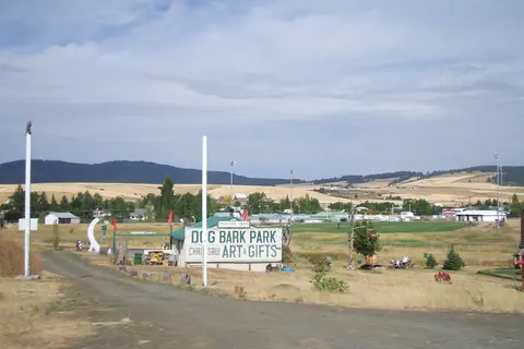 Gift shop at Dog Bark Park.