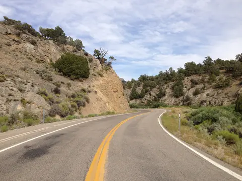 Steptoe Creek Road, Cave Lake State Park.