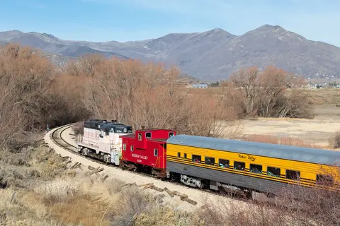 Excursion train, Heber Valley Railroad.