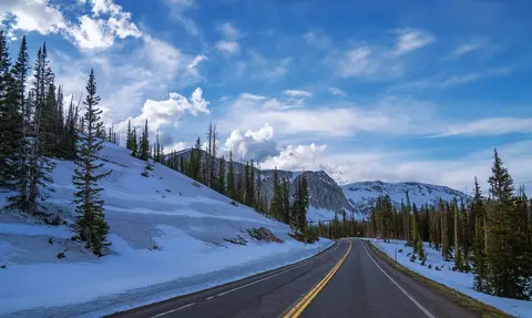 Snowy Range Scenic Byway.
