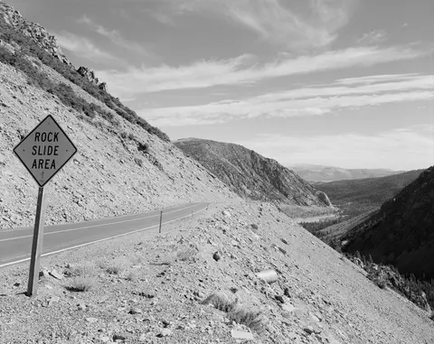 Lee Vining Canyon Scenic Byway.