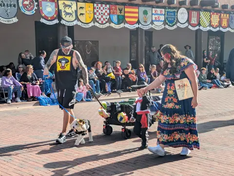 Children's Pet Parade, Fiesta de Santa Fe.