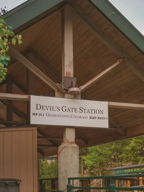 Devil's Gate Station, Georgetown Loop Railroad.