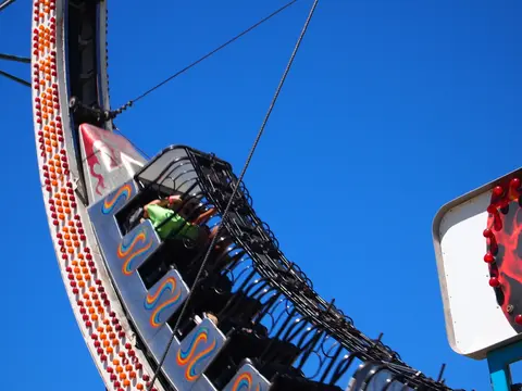 Carnival ride, Rainier Days in the Park.