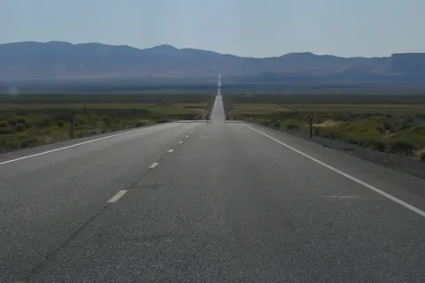 Highway US 50, Loneliest Road in America.
