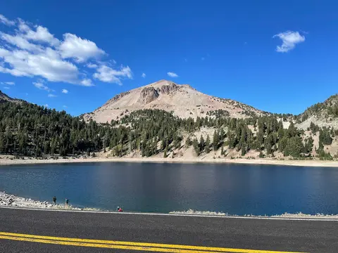 Lake Helen along Lassen Scenic Byway.