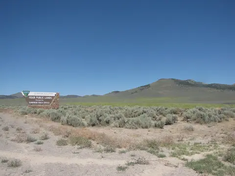 Surprise Valley / Barrel Springs Back Country Byway landscape.