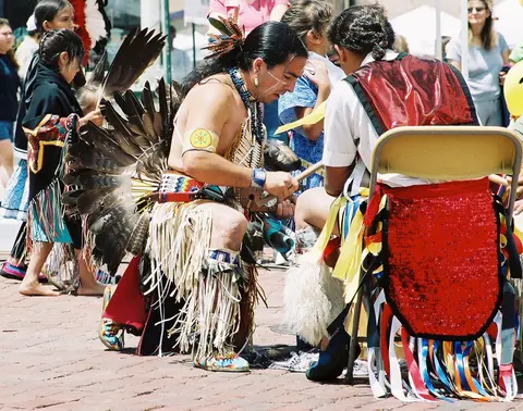 Koshare Dancers, Santa Fe Trail Days.