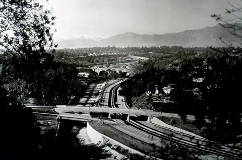 Arroyo Seco Historic Parkway in 1940.