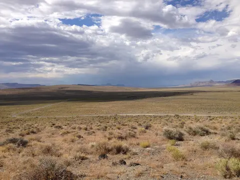 Lunar Crater Back Country Byway landscape.
