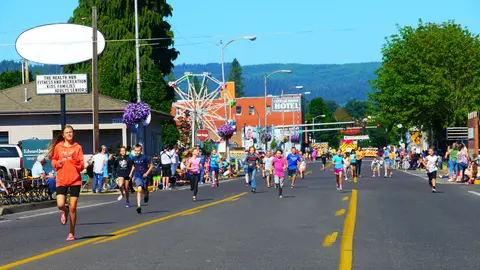 Grand Miners Parade, Bohemia Mining Days.