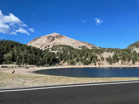 Lake Helen along Lassen Scenic Byway.