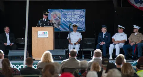 Armed Forces Day, Evergreen State Fair.