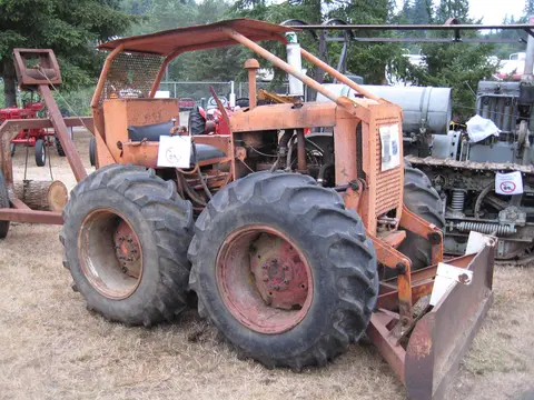 Vintage tractor, Grays Harbor County Fair.