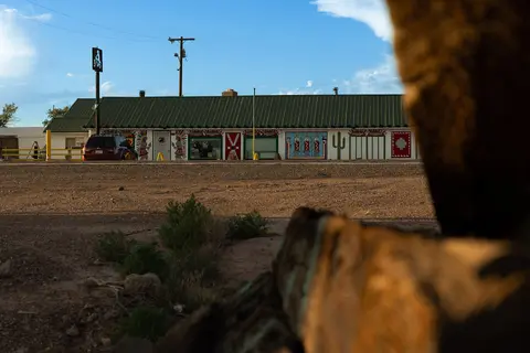 Jack Rabbit Trading Post building.