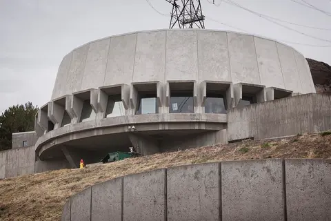 Grand Coulee Dam Visitor Center.