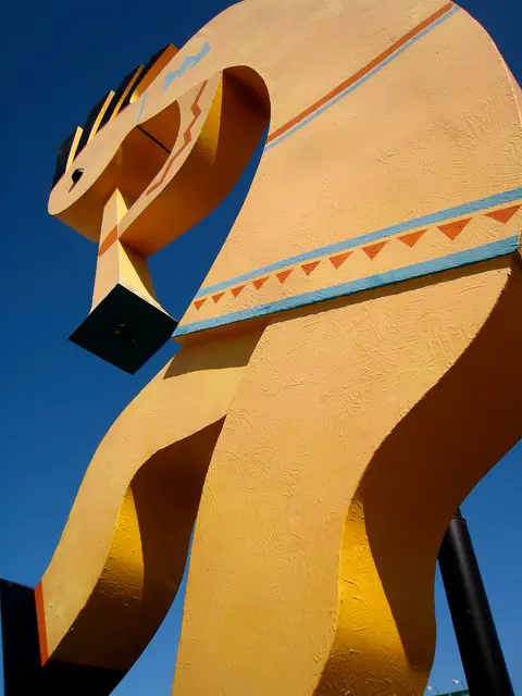 World's Largest Kokopelli sculpture.